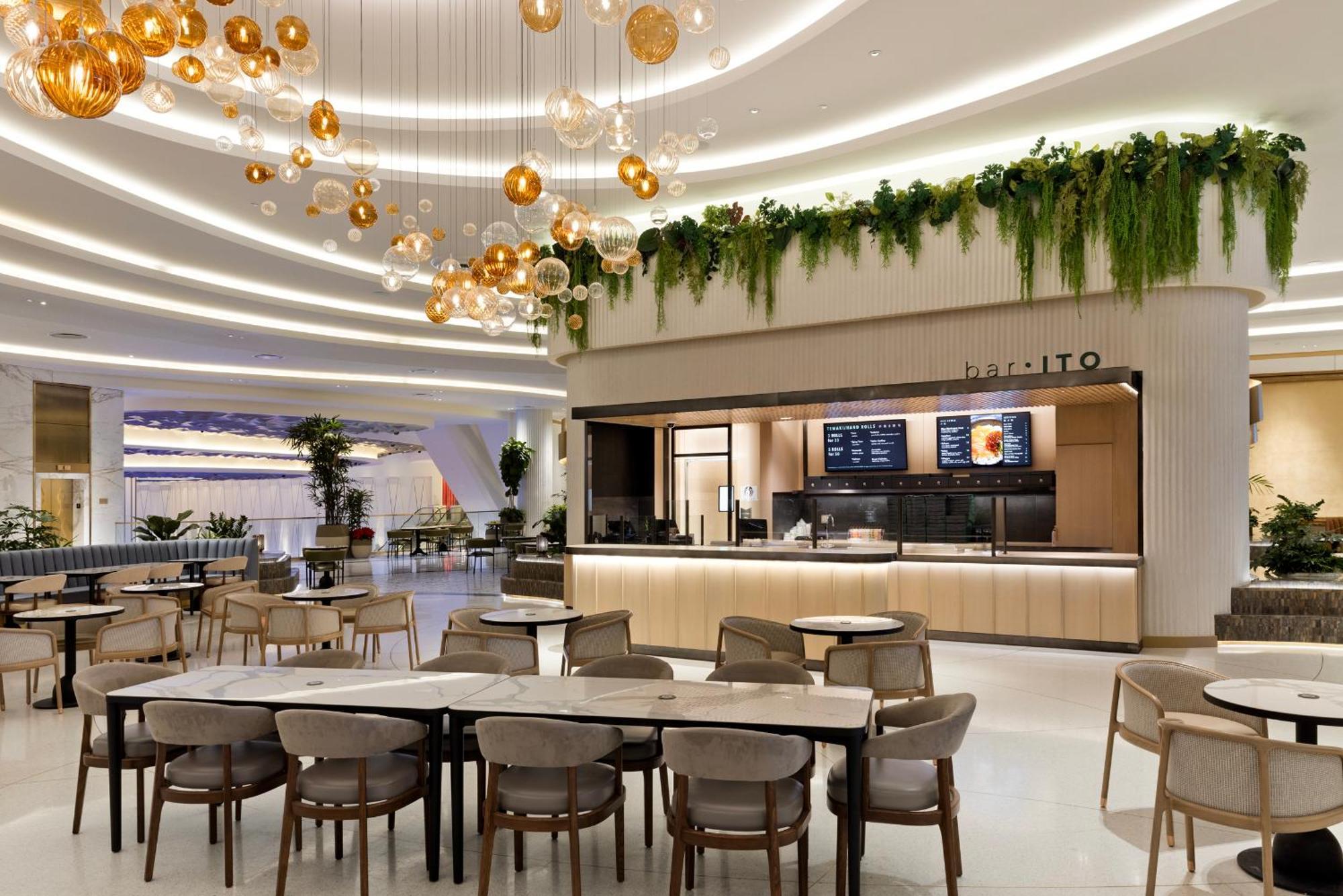 Fontainebleau ลาสเวกัส ภายนอก รูปภาพ The new lounge at Changi Airport