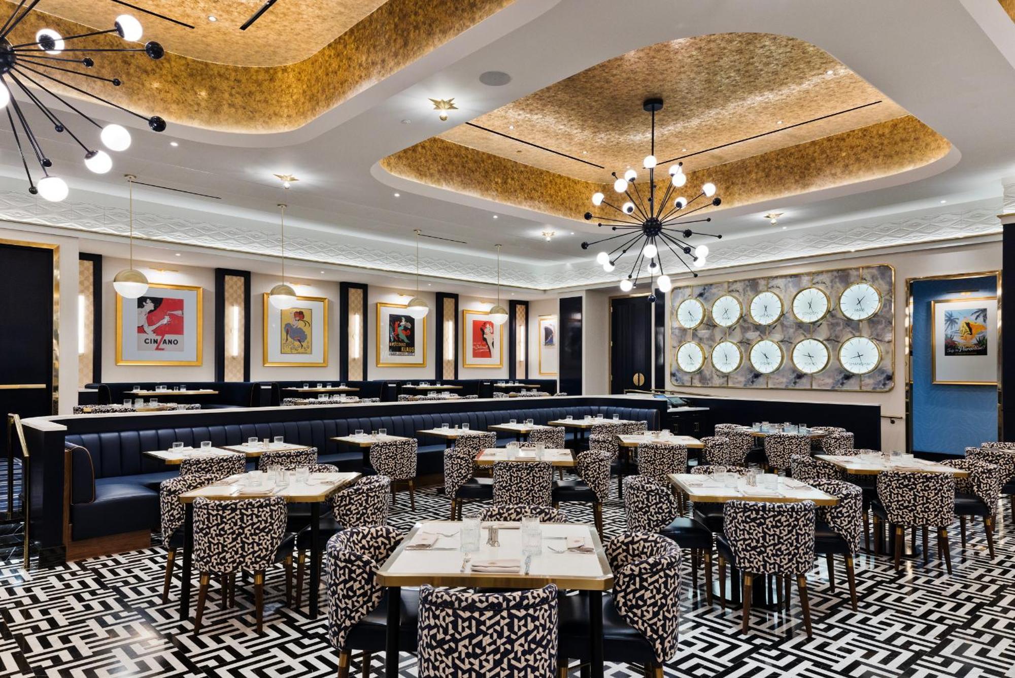 Fontainebleau ลาสเวกัส ภายนอก รูปภาพ The interior of the restaurant