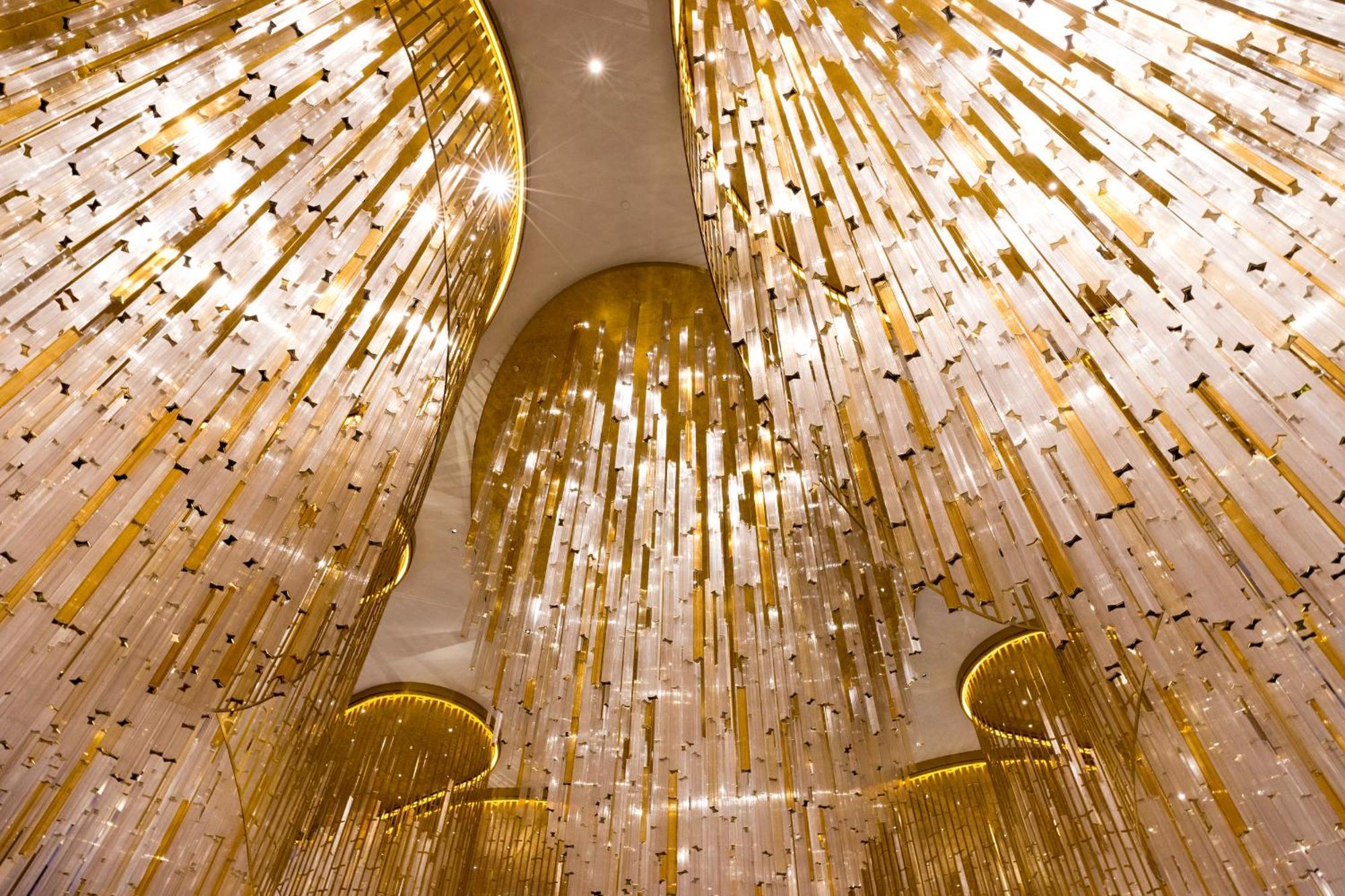 Fontainebleau ลาสเวกัส ภายนอก รูปภาพ The interior of the new building